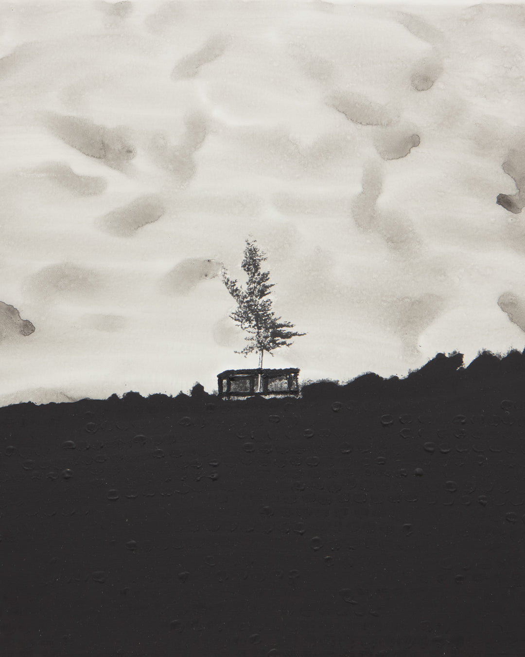 alone outside copenhagen (blackout), photograph by Ethan Caflisch