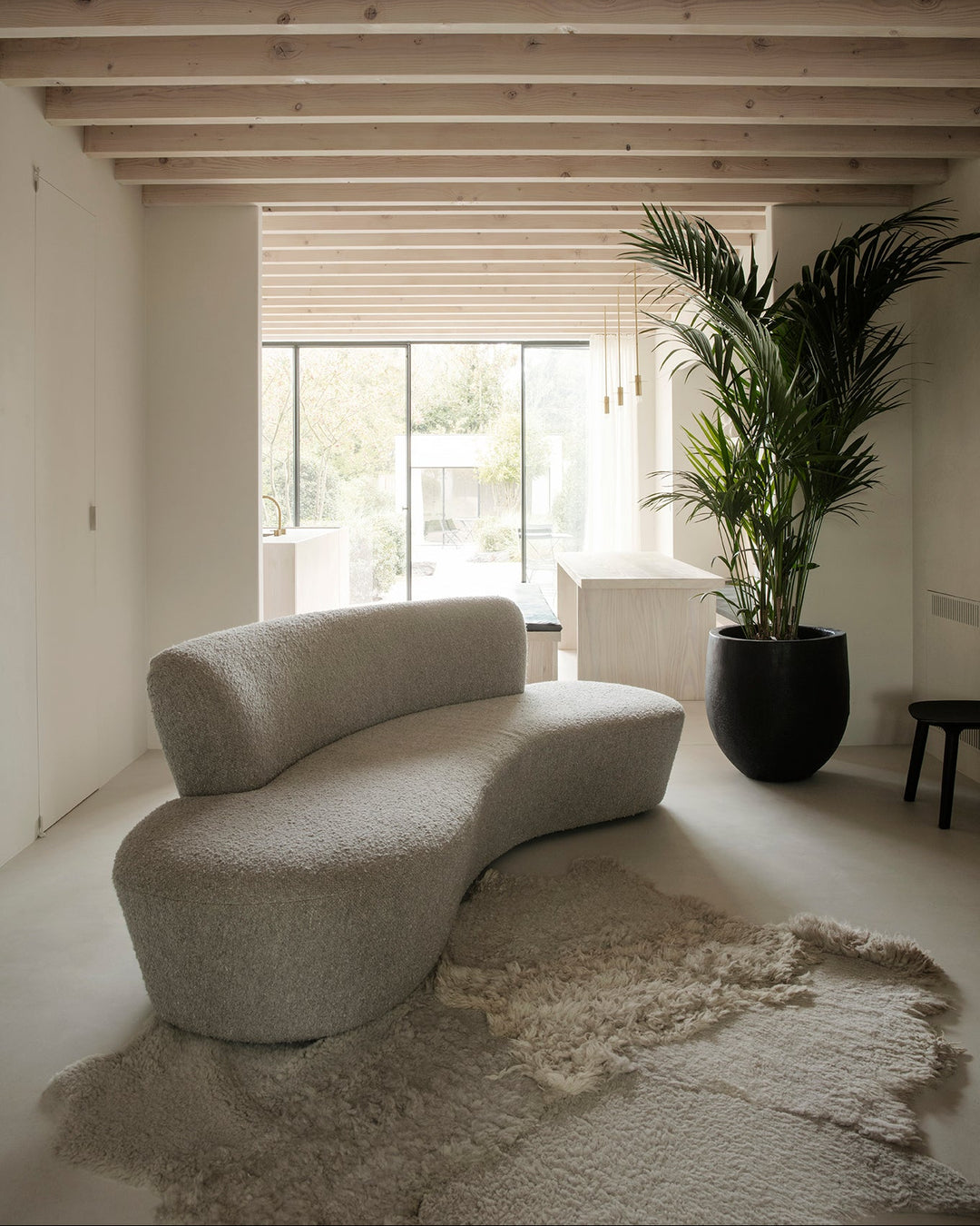 Eclipse sofa, in AM Designs showroom, Antwerpen