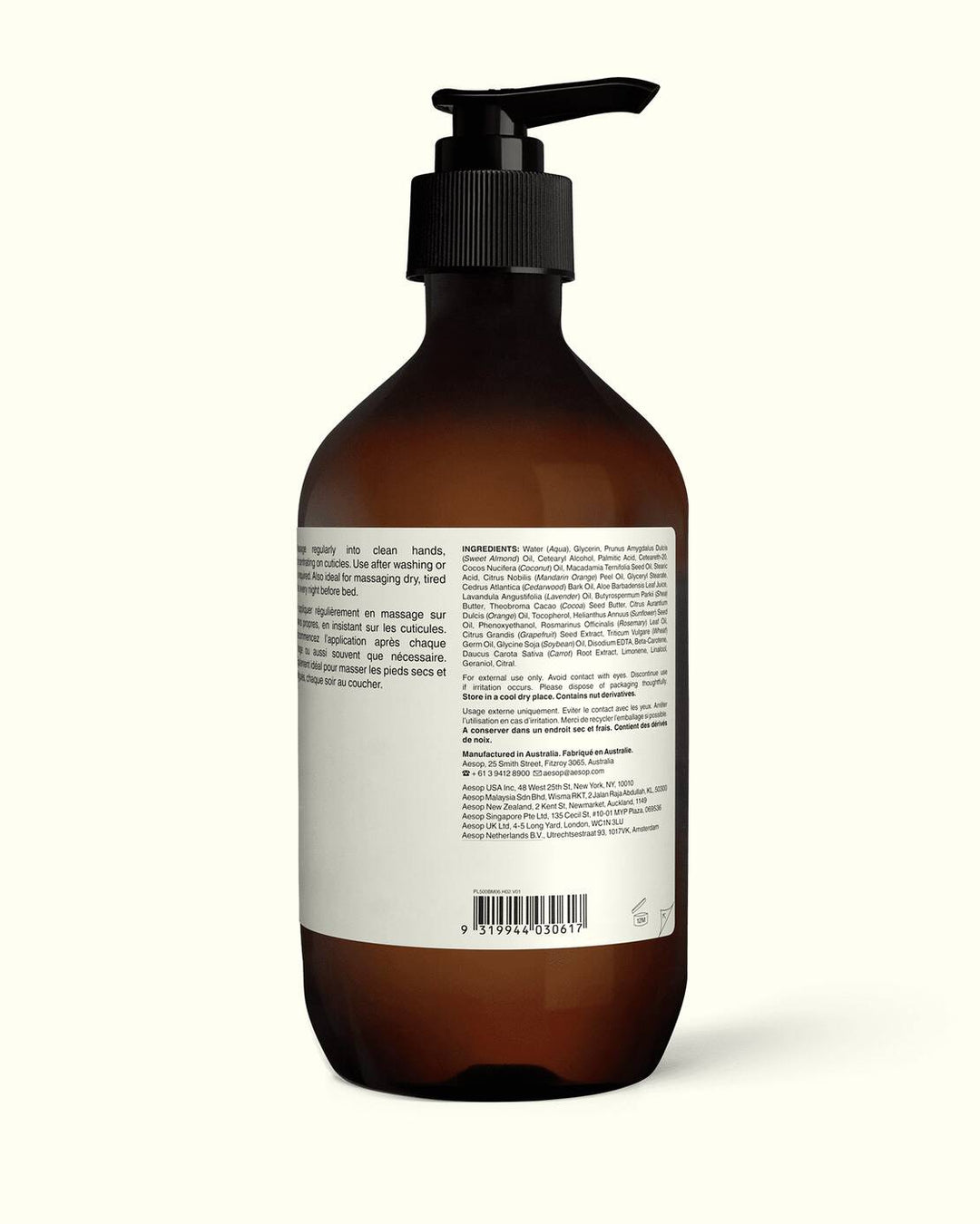 Resurrection Aromatique Hand Balm 500ml