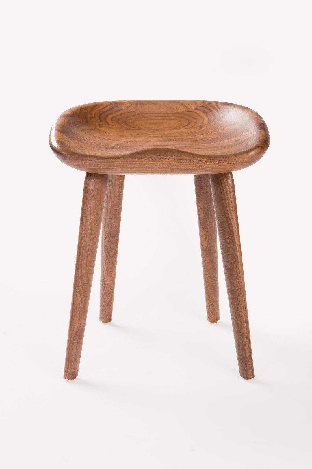 Tractor Low Stool Walnut