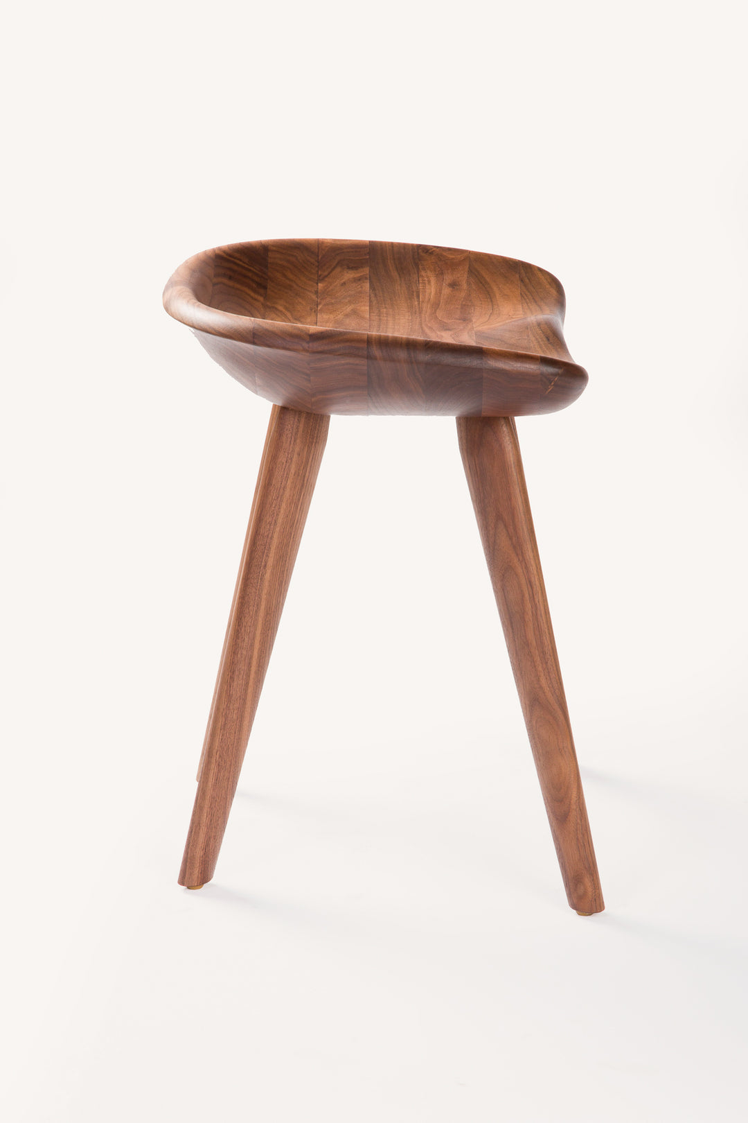 Tractor Low Stool Walnut