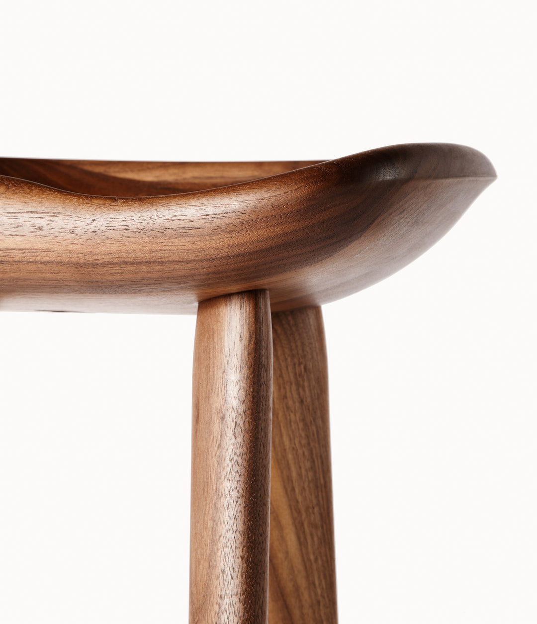 Tractor Low Stool Walnut