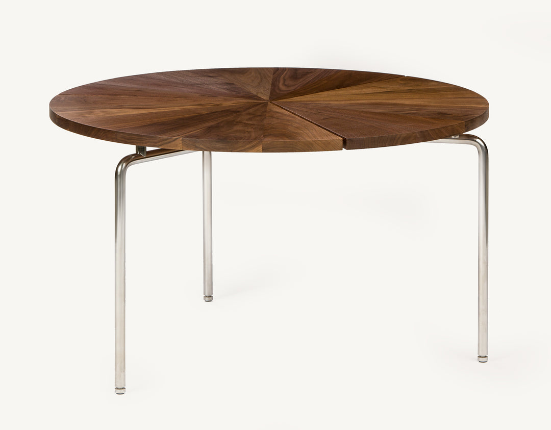 Circular coffee table, in AM Designs showroom, Antwerpen