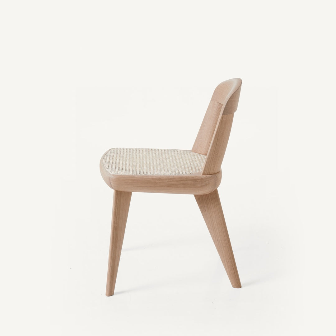 Brutus armless chair