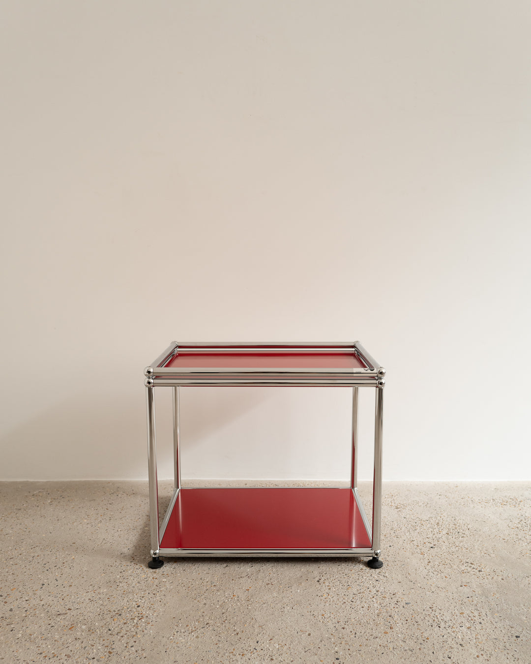USM Haller side table red
