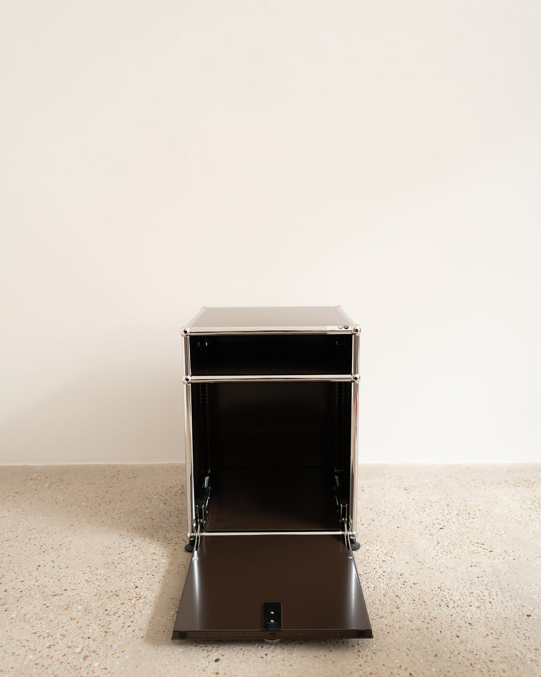 USM Haller bedside cabinet brown