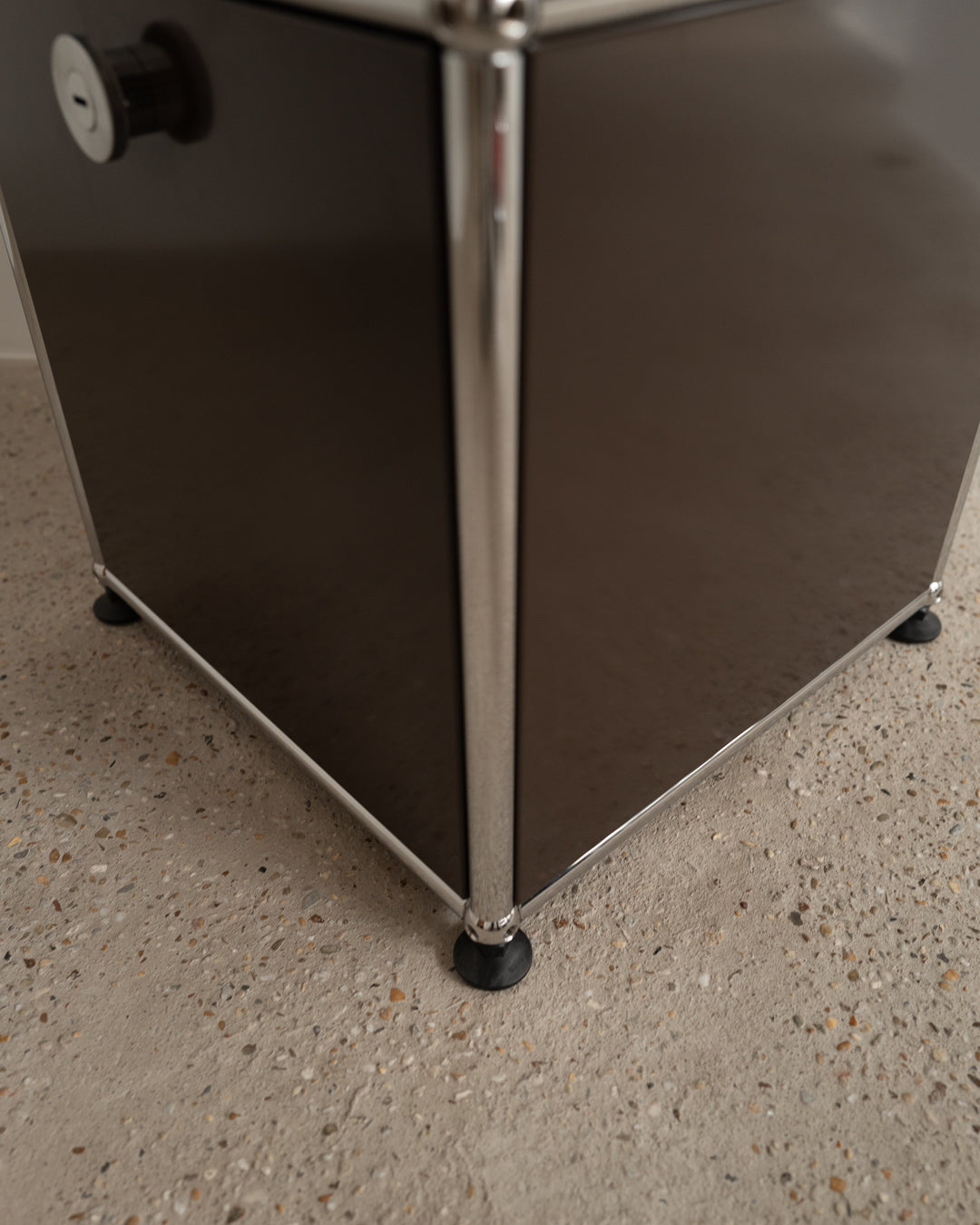 USM Haller bedside cabinet brown