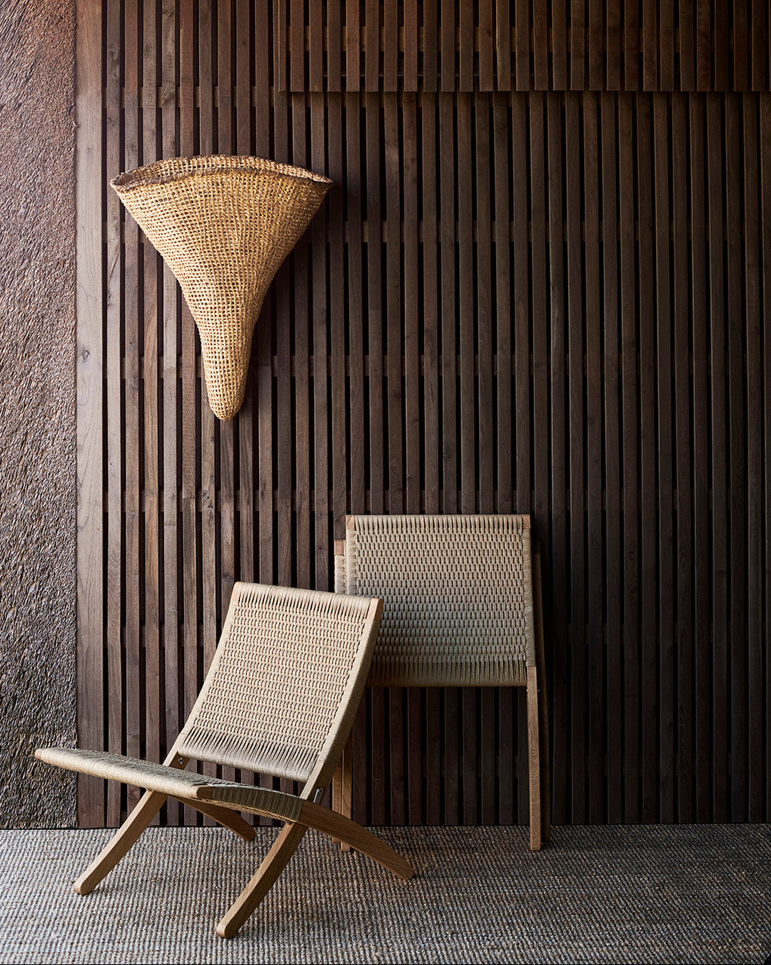 Carl Hansen Cuba chair, in AM Designs showroom, Antwerpen