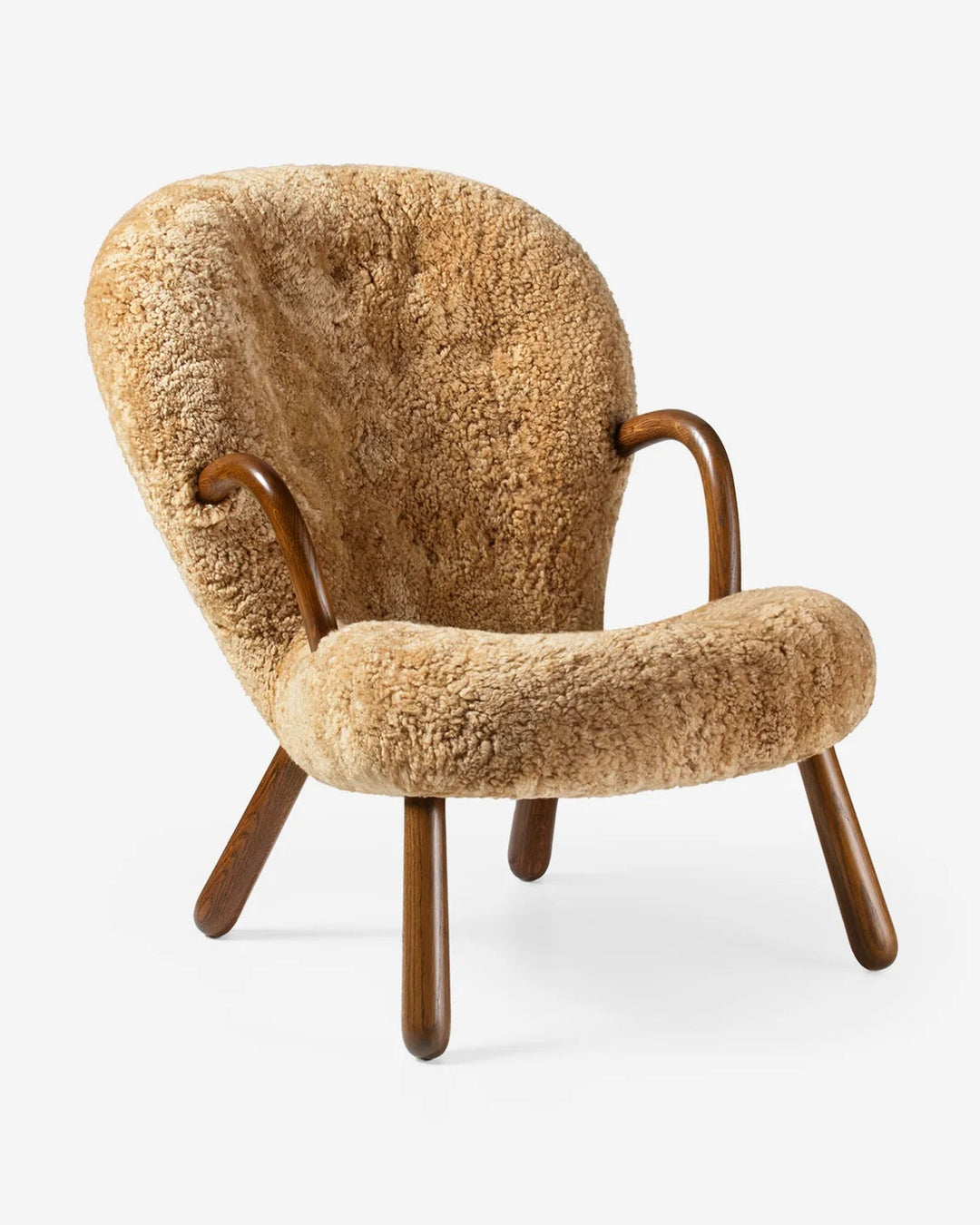 Clam Chair Maple Fumed Oak