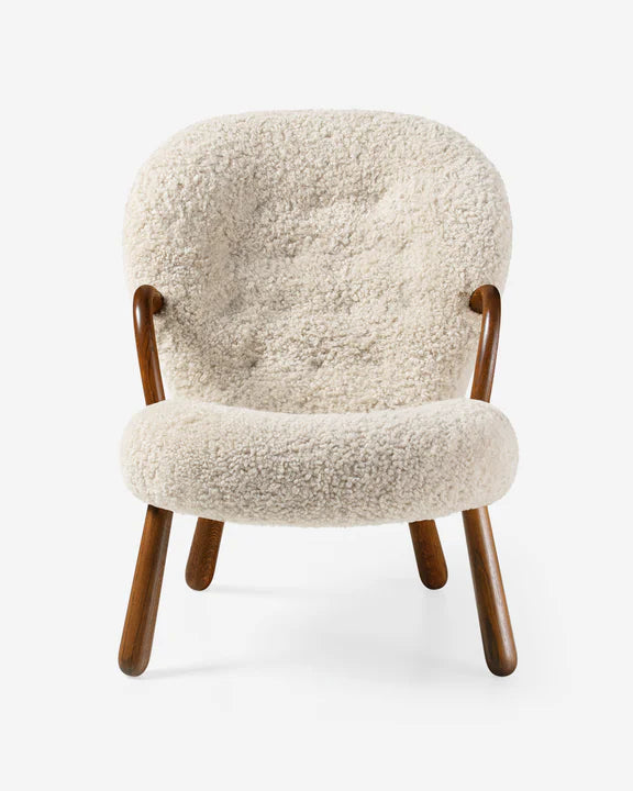 Clam Chair Moonlight Fumed Oak