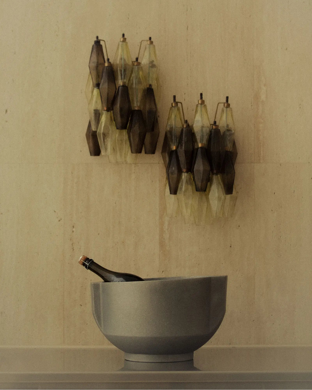 Champagne Bucket, in AM Designs showroom, Antwerpen