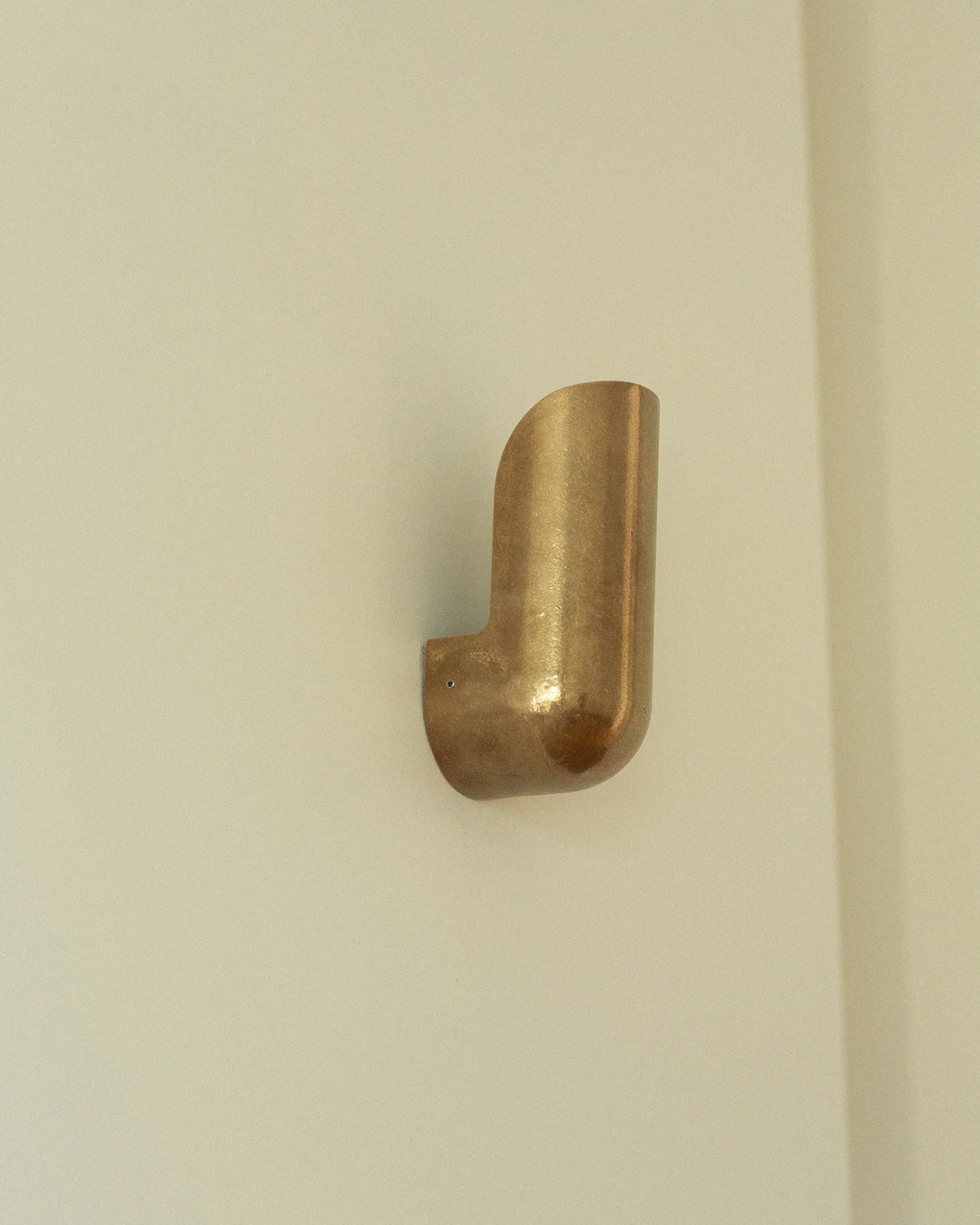 Elbow Wall Light Narrow Brass